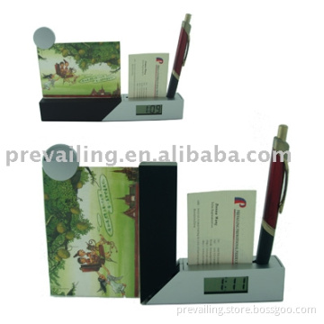 Combination LCD alarm clock
